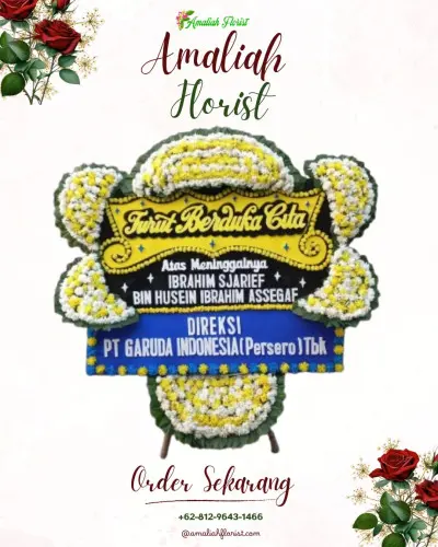 Papan Bunga Duka di Rejasa